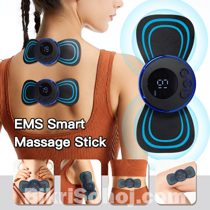 Electric EMS Body Massager Mat/Pad – Neck & Back Therapy